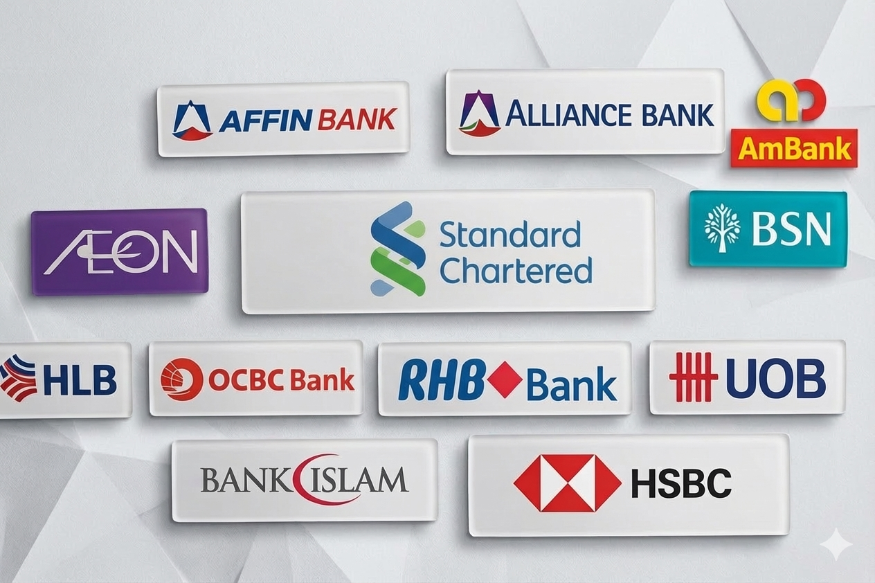12 Supported Banks